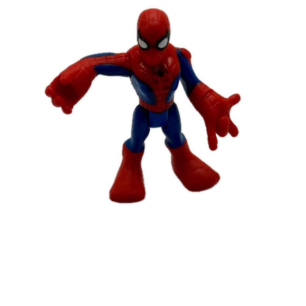 Marvel Super Hero Adventures Spider-Man Playskool Heroes Action Figure Red Blue
